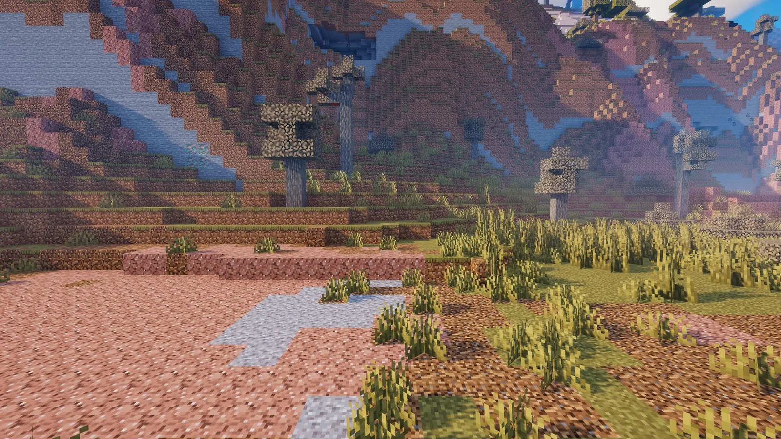 In game, Pedra Shaders on the Medium profile
