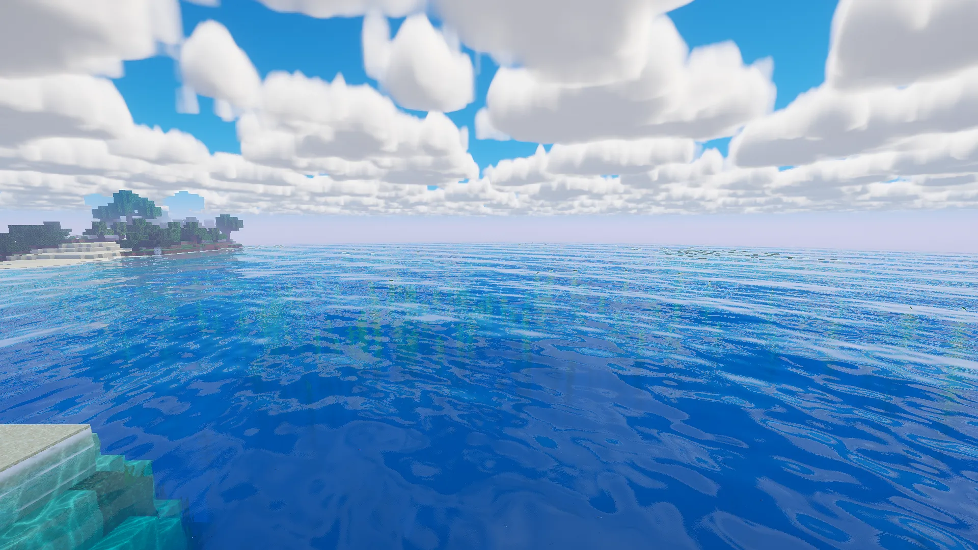 Blue sea