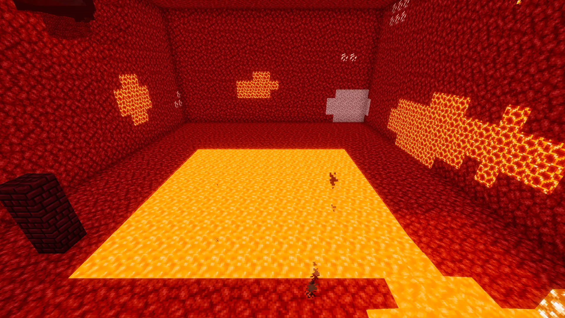 Nether, lava lake